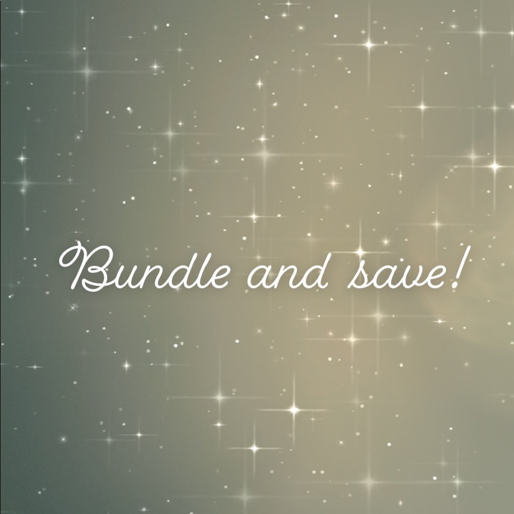 Bundle and Save $$$